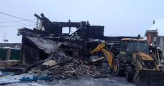 Демонтаж сгоревших зданий в Большом Камне | Сварной-Бль - снос после пожара от 1042 рублей