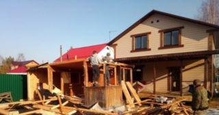 Демонтаж частных домов Большой Камень, цена от 1615 руб.