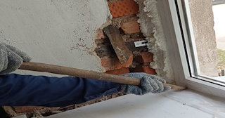Демонтаж оконных откосов по выгодной цене от 521 руб. в Большом Камне - Сварной-Бль