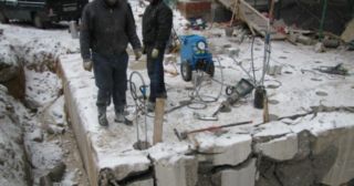 Демонтаж старого фундамента Большой Камень, цена от 2968 руб.